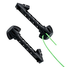 2 Stuks Magnetische Vliegvissen Draadgeleider Eenvoudige Tippet Draadgeleider Tool voor Kleine Vliegen Vlieg Tying & Rigging Accessoire voor Vissers