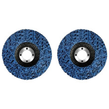 Disque à Lamelles Diamantées de 125 mm en Corail pour Meuleuse D'Angle - Décapage de Peinture et de Rouille - Abrasif de Nettoyage B