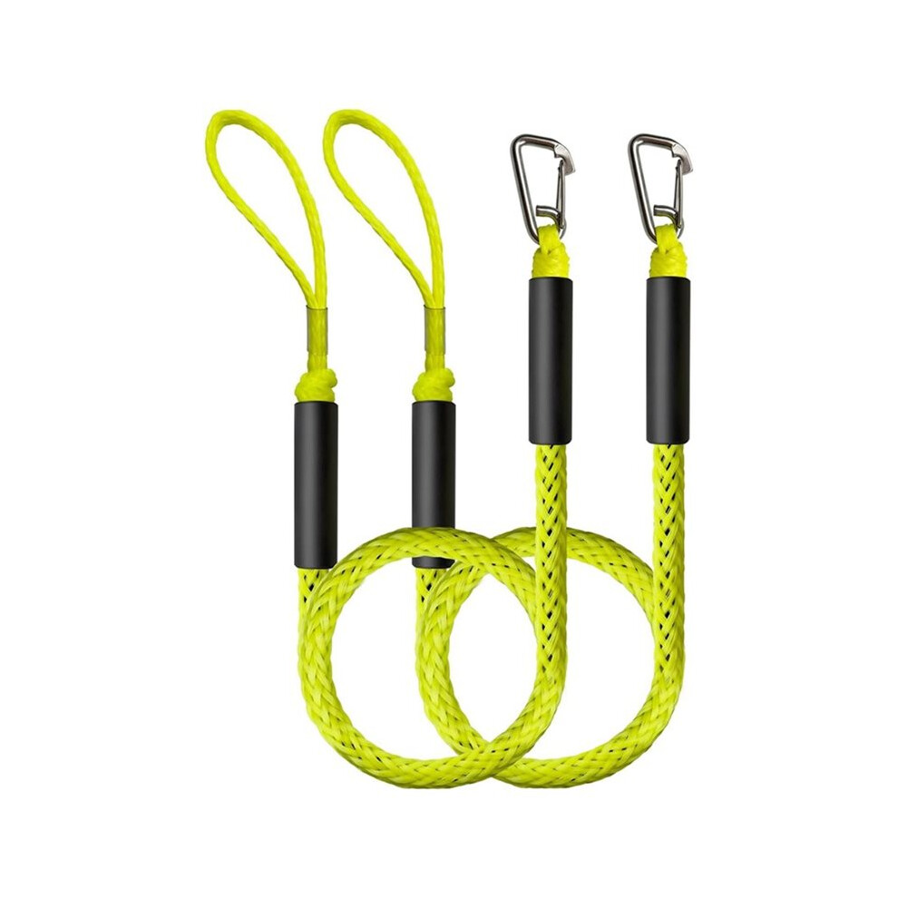 2 Pack Boat Accessories Boat Bungee Dock Lin Mooring Lines For Boats, Jet Ski, Pontoon 4711239487680