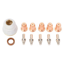 12 Pcs Plasma Torch Accessories Set with Electrodes, Nozzles, and More for PT 60 IPT 60 IPT 40 PT40 Plasma Torch