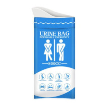 24 Pack Disposable Urine Bags 800cc Travel Pee Bags Emergency Urinal for Road Trips, Camping, Car, Hiking