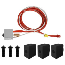 Do Głowicy Drukarki dla FLSUN V400 Hot End Part z Dyszą 0,4 mm, Grzałką Hotend NTC do Drukarki 3D V400 B