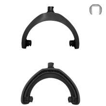 Hinge Swivel Bracket for WH-CH520 Wireless Headphones Replacement Plastic Hinge Hanger Repair Spare Parts L
