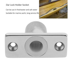 Marine Oar Locks Holder, 316 Stainless Steel T Shaped Top Mount Heavy Duty Oar Locks for Row Boat Marine Yacht