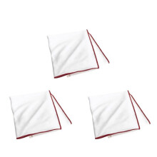 Wine Glass Polishing Cloth Set of 6 Champagne Glass & Wine Glasses Polishing Cloths for Streak-Free Cleaning