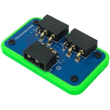 Carte Adaptatrice XT30(2+2) 1 à 2, Répartiteur D'Alimentation FDCAN/485 pour Robot Humanoïde Radiocommandé avec Boîtier