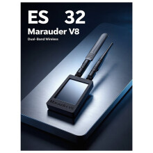 Marauder V8 ESP32-C5 Device 2.8 Inch Touch Display Dual Band WiFi GPS Support 2.4G & 5G Signal Wireless Tool