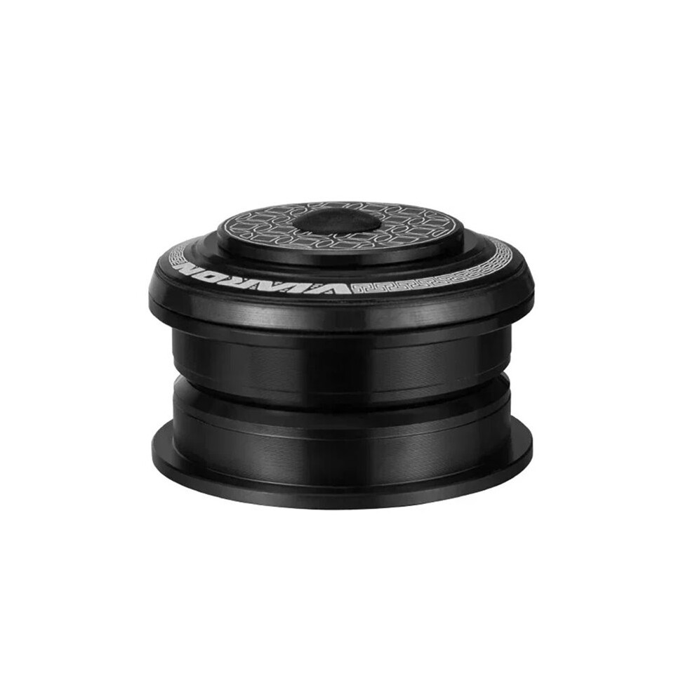 Viaron Mtb Bicycle Headset 28.6Mm Threadless Straight Tube Fork Cnc 1-1/8" Sealed Bearing 44Mm Semi-Integrated Headset 44X44mm Black 4713922610016
