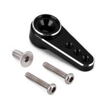 15T Remote Control Servo Horn Arm Servo Arm for ES08MA II Axial SCX24 1/24 RC Track Car Model Car Parts Black