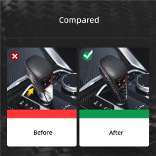 Carbon Fiber Gear Shift Knob Panel Decorative Car Interior Accessories for M2 M3 M4 X3M X4M M5 X5M X6M M8