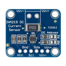 Módulo de Sensor de Derivação Bidirecional I2C para Monitoramento de Corrente, Tensão e Potência em Projetos de Medição com para e para