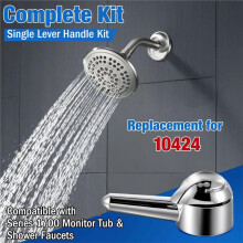 Kit de Substituição de Alavancas para Torneiras de Banheira e Chuveiro para Delta Série 1700 Monitor (Código 10424)