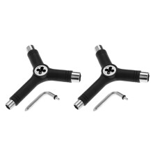 Inbusschlüssel, Kreuzschlitzschraubendreher, All-in-One-Skateboard-Werkzeug, Multifunktionszubehör für Y Skate Tools B
