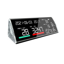 Multi-Function Air Quality Monitor 9 in One PM2.5/PM10/PM1.0 TVOC CO2 Temperature Humidity Gas Analyzer A