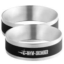 MHW-3BOMBER 58mm Magnetisk Kaffedoseringsring Espresso Doseringstratt Portafilter Barista Verktygstillbehör för Hemmet