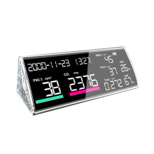 Multi-Function Air Quality Monitor 9 in One PM2.5/PM10/PM1.0 TVOC CO2 Temperature Humidity Gas Analyzer B