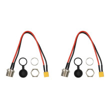 2X Electric Scooter Accessories Charging Connector T- Charging Connector Scooter Replacement Parts