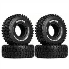 1.9" RC Crawler Tyres Non-Slip Mud Sligers Tires Heavy Duty Rubber Tires for 1/10 RC Crawler TRX4 TRX6 SCX10 Gen8 RS560