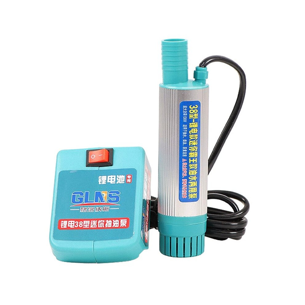 Lithium Battery Pump For 18V Battery 38Mm Fuel Water Oil Transfer Pump Electric Car Pump 40-60L/Min 4711704095624