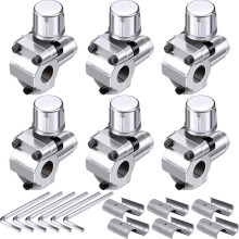 6sets BPV-31 Refrigerator Faucet Valve Kit, Suitable for 1/4 Inch, 5/16 Inch, and 3/8 Inch Outer Diameter Pipes
