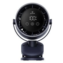 Rechargeable Portable Clip 360 Rotate Quiet Turbo Desk Fan for Stroller Bed Travel Camping,Strong Wind, USB Operated