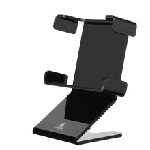 TXESIGN Desktopstandaard voor GO 5 GO 4 GO 3 Luidspreker, Acryl Tafelstandaard met Antislipvoet, Ruimtebesparend, Zwart