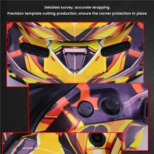 Colorful Skin for Avata 2 for Goggles 3 Sticker Glasses Protection Accessories PVC-Stickers Watercolor Burst