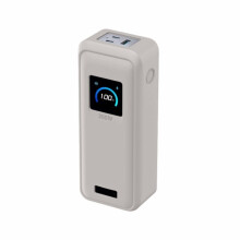 Siliconen Hoes, Stofwerende Beschermhoes voor AnkerPrime Power Bank (26250mAh 300W) Grijs