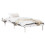 VidaXL vidaXL Bed Frame White 90 x 190 cm Solid Pine Wood 2