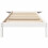 VidaXL vidaXL Bed Frame White 90 x 190 cm Solid Pine Wood 5