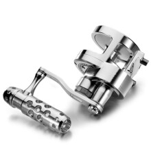 All-Metal Drum-Style Trolling Reel - Jigging, Saltwater, and Deep-Sea Fishing Reel(Spool Capacity: 3000)RIGHT HANDLE
