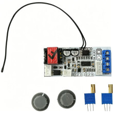 Digital Voltage Current Meter Display 0-100V 10A with Temperature Control for DIY Charger Modification