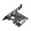 Tuya Wifi PC Power Button Reset  1X PCIE Card for Destop Computer APP Remote Control for Alexa  Home 1