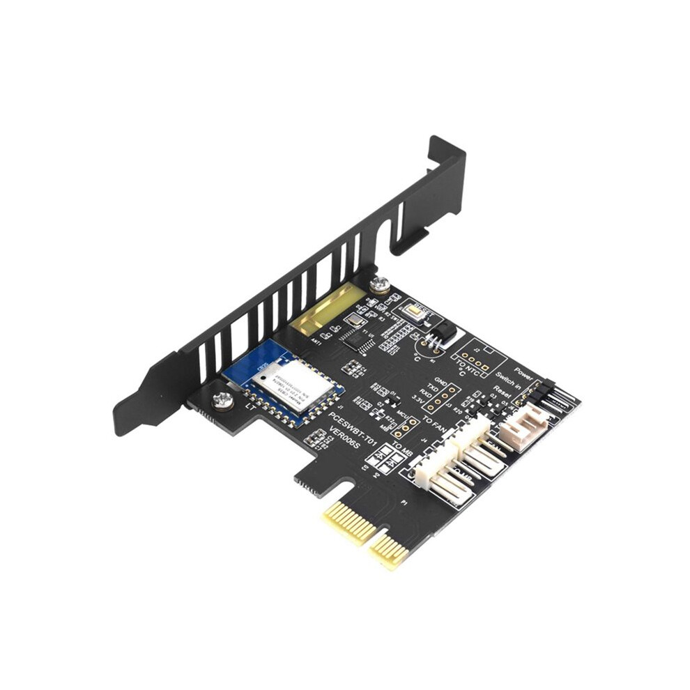 Tuya Wifi Pc Power Button Reset 1X Pcie Card For Destop Computer App Remote Control For Alexa Home Black 6033967209142