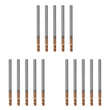 15PCS 3mm Solid Carbide Endmills Endmill D3X8XD4X50L 4Flute Side Milling Slotting Profiling Face Mill Standard Length