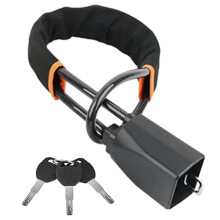 Universal Anti-Theft Device Car Steering Wheel Lock Safety Belt Buckle Lock Steel Cable Lock Rope Lock Car Security