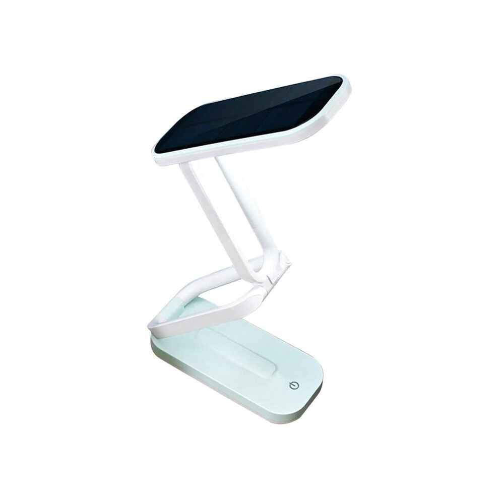 Solar Foldable Desk Lamp, Portable Dimmable Led Reading Lamp For Student Bedside Night Cordless Table Lamp Light 4714260945792