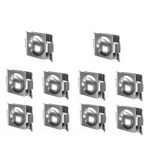 Double-Rod Mat Fence Fasteners Type Fence Brackets for Fence Installation Fence Panel Fastening Accessories