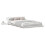 VidaXL vidaXL Bed Frame White 120 x 190 cm Wood 2