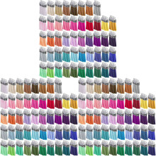 750Pcs/Set Keychain Tassels Bulk Colored Leather Tassel Pendants for DIY Keychain and