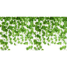 24 Pcs 7.5Ft Artificial Maple Leaves Hanging Vines, Fake Ivy Garland Hanging Plants for Garden Wedding Party Decorations