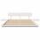 VidaXL vidaXL Bed Frame White 120 x 190 cm Wood 5