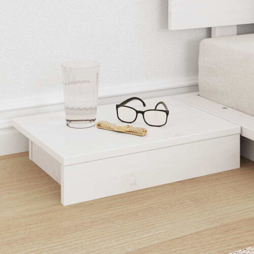 VidaXL vidaXL Bed Frame White 90 x 190 cm Wood 2