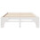 VidaXL vidaXL Bed Frame White 150 x 200 cm Solid Pine Wood 5