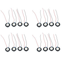 16 Pcs Internal Speakers Magnet 30mm 2800Hz 8Ohm 1W for PC Laptop