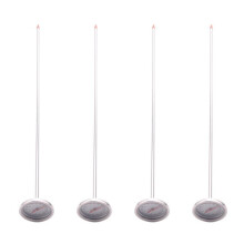 4X Compost Soil Thermometer 20 Inch 50 cm Length Premium Food Grade Stainless Steel Measuring Probe Detector