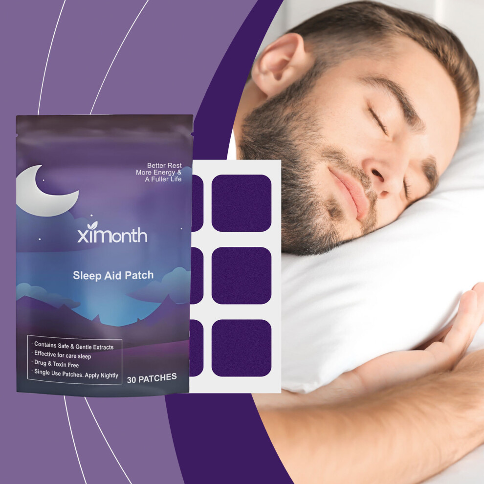 XIMONTH Sleep Care Patch Gentle care for a peaceful night and a peaceful sleep care fragrance essential oil patch