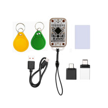 Lecteur de Puces RFID Chameleon V3.0 1UID + 1CUID Porte-Clés 1UID Carte Blanche NFC Lecture/Écriture Copieur de Cartes à Puce D'Identification