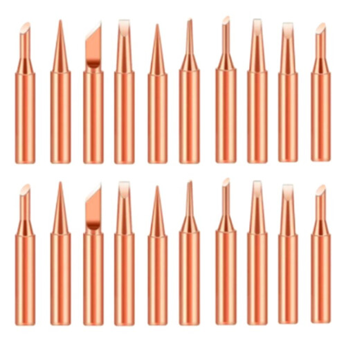 900 Pure Copper Soldering Iron Tip Internal Heating Type 936 Soldering Station 907 Handle Soldering Tip 1