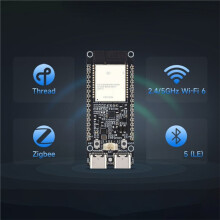Voor ESP32-C5 WIFI6 Ontwikkelingsbord WiFi 6 2,4 GHz 5 GHz Dual-Band BLE 5/Thread/Zigbee 240 MHz RISC-V MCU-Module